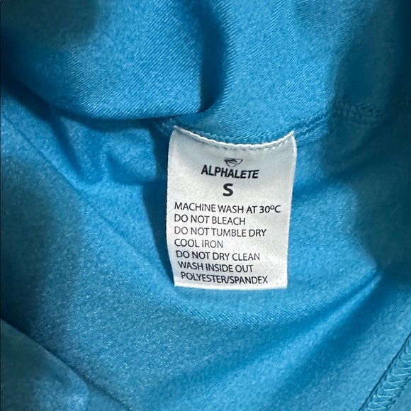 EUC Alphalete Women’s Blue Athletic Tank Top Small - Picture 4 of 4